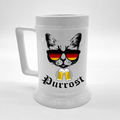 Purrost Cat Funny Oktoberfest Beer Stein