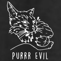 Purrr Evil Funny Cat Adult Drive Performance Visor
