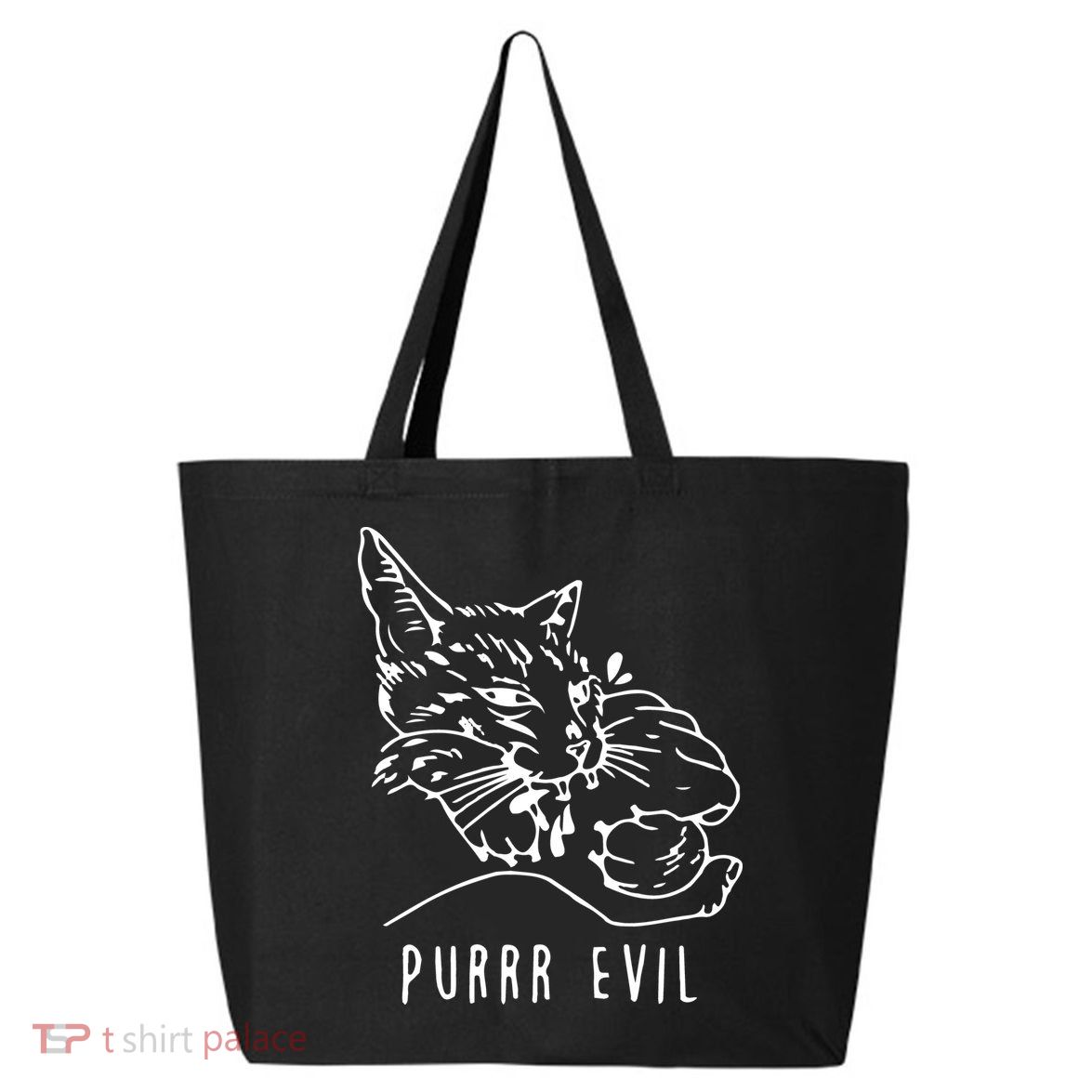 Purrr Evil Funny Cat 25L Jumbo Tote