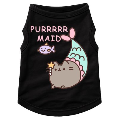 Purrrrr Maid Funny Cute Cat Mermaid Doggie Tank