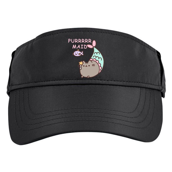 Purrrrr Maid Funny Cute Cat Mermaid Adult Drive Performance Visor