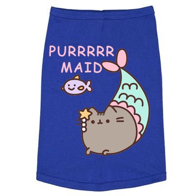 Purrrrr Maid Funny Cute Cat Mermaid Doggie Tank