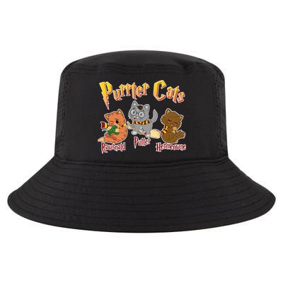 Purrter Cats Rawrnald Hermeownie Cool Comfort Performance Bucket Hat