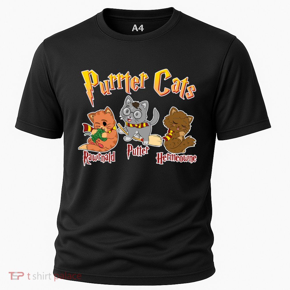 Purrter Cats Rawrnald Hermeownie Performance Shirt