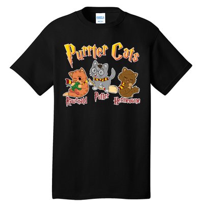 Purrter Cats Rawrnald Hermeownie Tall T-Shirt