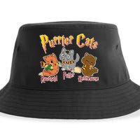 Purrter Cats Rawrnald Hermeownie Sustainable Bucket Hat