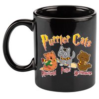 Purrter Cats Rawrnald Hermeownie 11oz C Handle Ceramic Mug