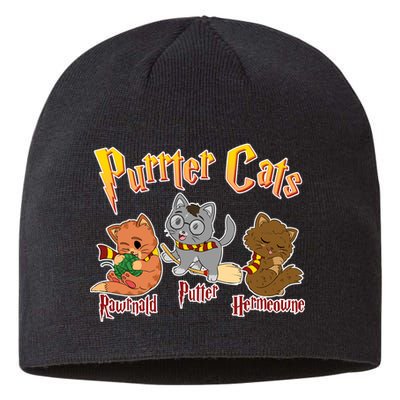 Purrter Cats Rawrnald Hermeownie Sustainable Beanie