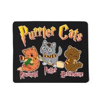 Purrter Cats Rawrnald Hermeownie Mousepad