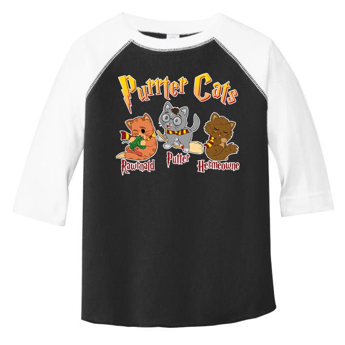 Purrter Cats Rawrnald Hermeownie Toddler Fine Jersey T-Shirt