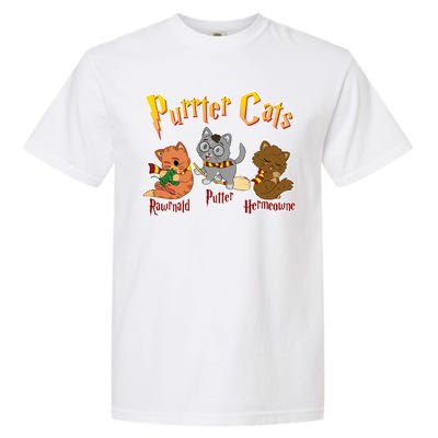 Purrter Cats Rawrnald Hermeownie Garment-Dyed Heavyweight T-Shirt