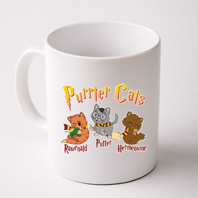 Purrter Cats Rawrnald Hermeownie Coffee Mug