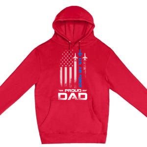 Pride U S Army Funny Gift Im A Proud Air Force Dad Funny Gift Premium Pullover Hoodie