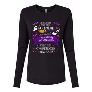 Pas Une SorcièRe Je Suis Une Assistante De Direction Cadeau Womens Cotton Relaxed Long Sleeve T-Shirt