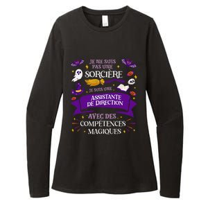 Pas Une SorcièRe Je Suis Une Assistante De Direction Cadeau Womens CVC Long Sleeve Shirt