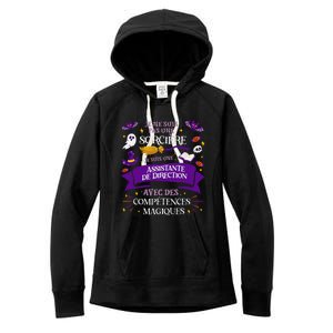 Pas Une SorcièRe Je Suis Une Assistante De Direction Cadeau Women's Fleece Hoodie