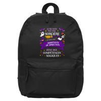Pas Une SorcièRe Je Suis Une Assistante De Direction Cadeau 16 in Basic Backpack