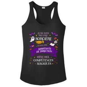 Pas Une SorcièRe Je Suis Une Assistante De Direction Cadeau Ladies PosiCharge Competitor Racerback Tank