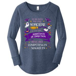 Pas Une SorcièRe Je Suis Une Assistante De Direction Cadeau Women's Perfect Tri Tunic Long Sleeve Shirt