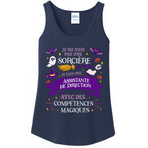 Pas Une SorcièRe Je Suis Une Assistante De Direction Cadeau Ladies Essential Tank