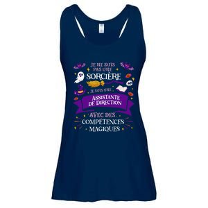 Pas Une SorcièRe Je Suis Une Assistante De Direction Cadeau Ladies Essential Flowy Tank