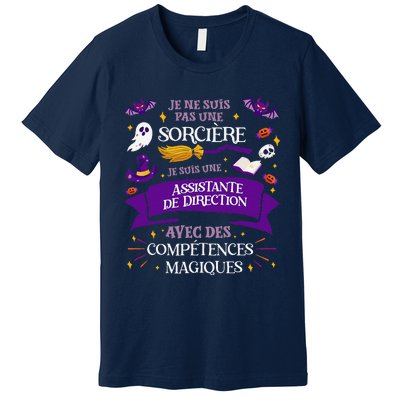 Pas Une SorcièRe Je Suis Une Assistante De Direction Cadeau Premium T-Shirt