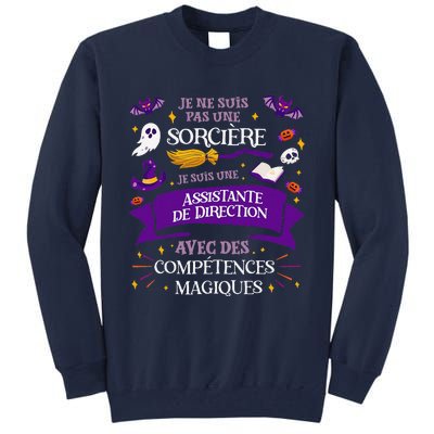 Pas Une SorcièRe Je Suis Une Assistante De Direction Cadeau Tall Sweatshirt