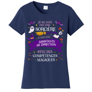 Pas Une SorcièRe Je Suis Une Assistante De Direction Cadeau Women's T-Shirt