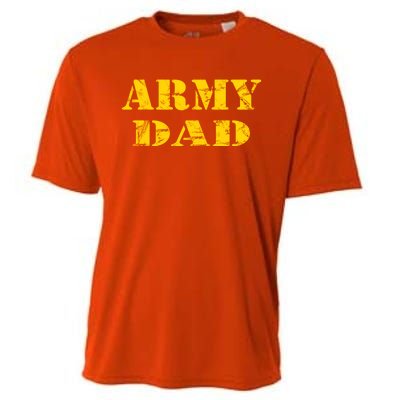 Proud U S Army Father Army Dad Gift Cooling Performance Crew T-Shirt