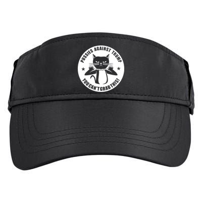 Pussies Against Trump Pussy-Cat You Can't Grab This Adult Drive Performance Visor