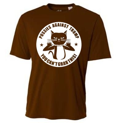 Pussies Against Trump Pussy-Cat You Can't Grab This Cooling Performance Crew T-Shirt