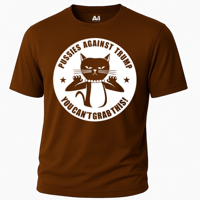 Pussies Against Trump Pussy-Cat You Can't Grab This Cooling Performance Crew T-Shirt