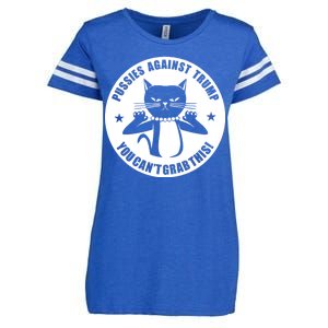 Pussies Against Trump Pussy-Cat You Can't Grab This Enza Ladies Jersey Football T-Shirt