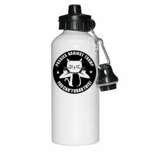 Pussies Against Trump Pussy-Cat You Can't Grab This Aluminum Water Bottle