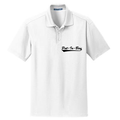 Put In Bay Dry Zone Grid Polo