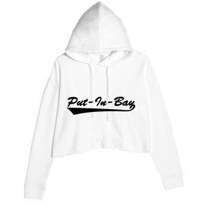 Put In Bay Crop Fleece Hoodie