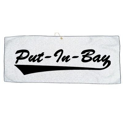 Put In Bay Large Microfiber Waffle Golf Towel