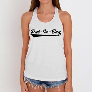 Put In Bay Women's Knotted Racerback Tank