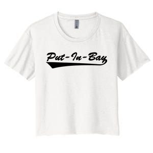 Put In Bay Women's Crop Top Tee