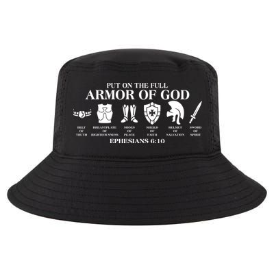 Put on the Full Armor of God Ephesians 6:10 Cool Comfort Performance Bucket Hat