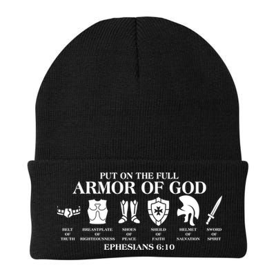 Put on the Full Armor of God Ephesians 6:10 Beanie