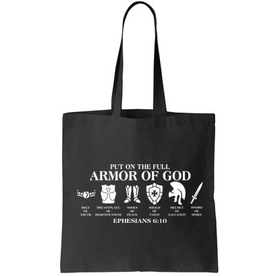 Put on the Full Armor of God Ephesians 6:10 Bag