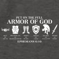 Put on the Full Armor of God Ephesians 6:10 Vector Backpack