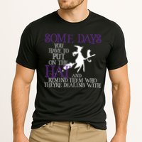 Put On The Hat Funny Witch Halloween Cooling Performance Crew T-Shirt