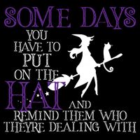 Put On The Hat Funny Witch Halloween Cooling Performance Crew T-Shirt
