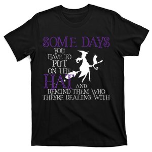 Put On The Hat Funny Witch Halloween T-Shirt