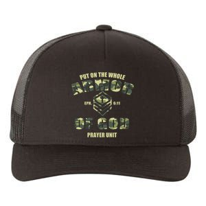 Put On The Whole Armor Of God Prayer Unit Yupoong Adult 5-Panel Trucker Hat