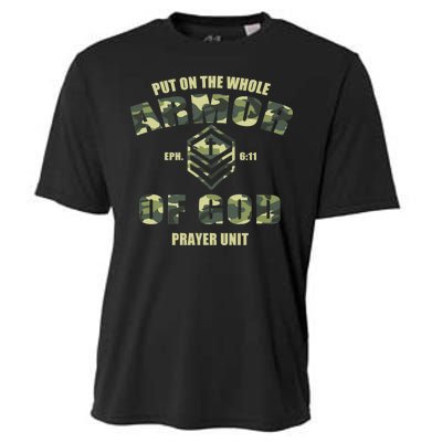 Put On The Whole Armor Of God Prayer Unit Cooling Performance Crew T-Shirt