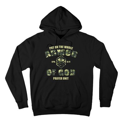 Put On The Whole Armor Of God Prayer Unit Hoodie