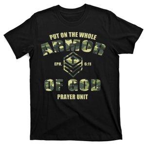 Put On The Whole Armor Of God Prayer Unit T-Shirt